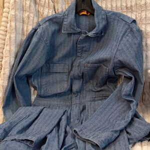 Berne Fisher Stripe Coveralls